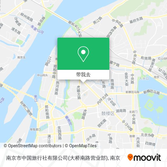 南京市中国旅行社有限公司(大桥南路营业部)地图