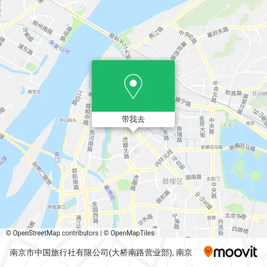 南京市中国旅行社有限公司(大桥南路营业部)地图