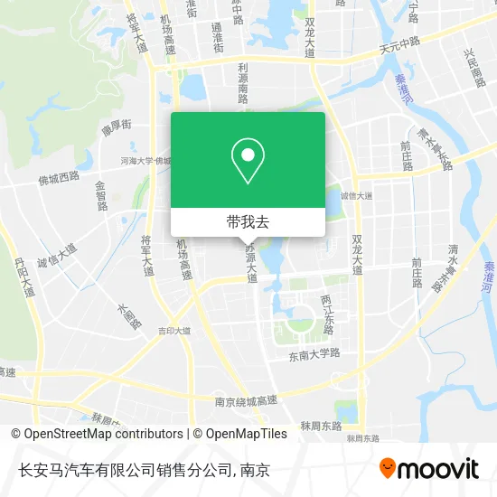 长安马汽车有限公司销售分公司地图
