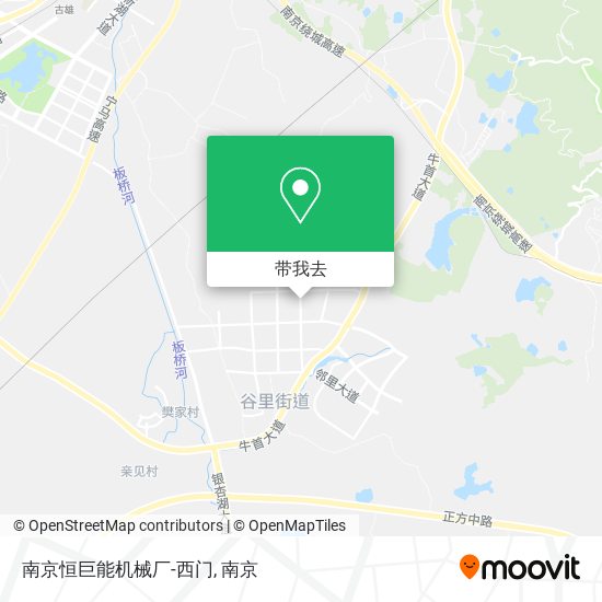南京恒巨能机械厂-西门地图