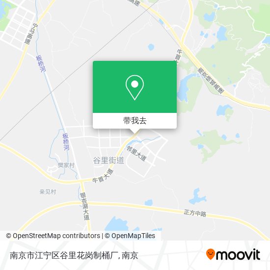 南京市江宁区谷里花岗制桶厂地图