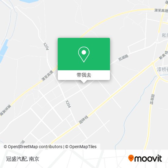 冠盛汽配地图