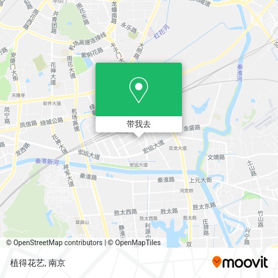植得花艺地图