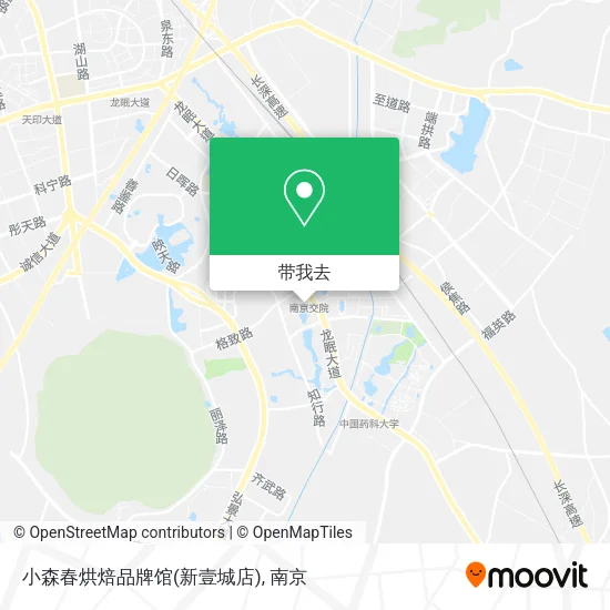 小森春烘焙品牌馆(新壹城店)地图