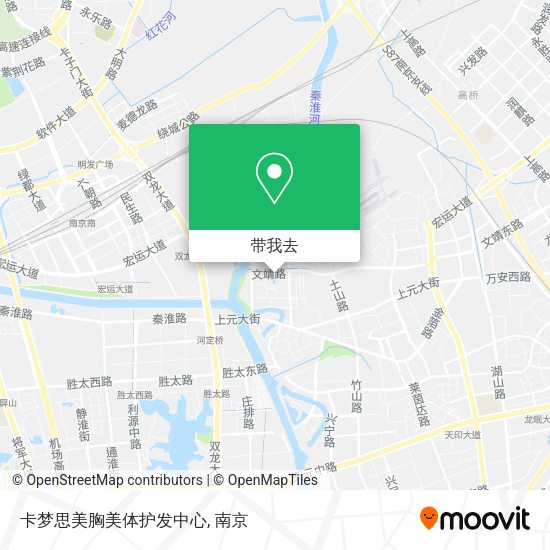 卡梦思美胸美体护发中心地图