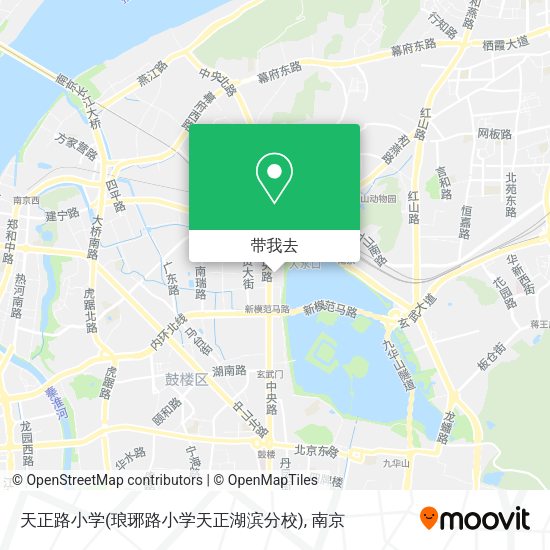 天正路小学(琅琊路小学天正湖滨分校)地图