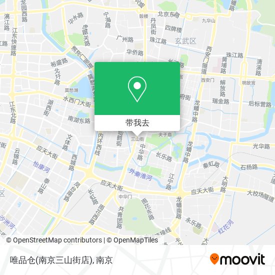 唯品仓(南京三山街店)地图