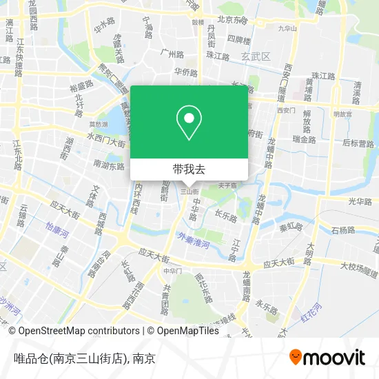 唯品仓(南京三山街店)地图