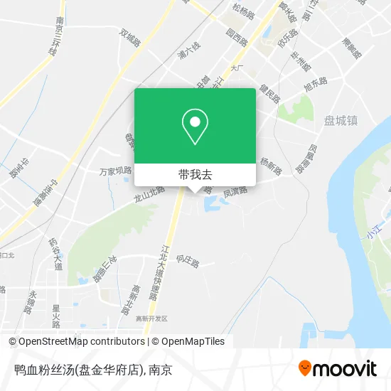 鸭血粉丝汤(盘金华府店)地图