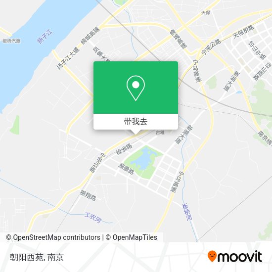 朝阳西苑地图