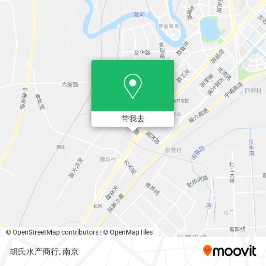 胡氏水产商行地图