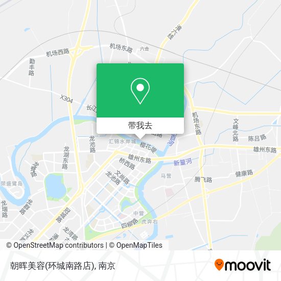 朝晖美容(环城南路店)地图