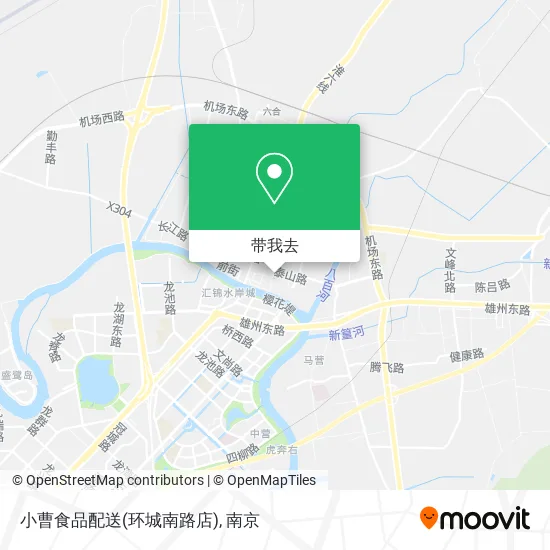 小曹食品配送(环城南路店)地图