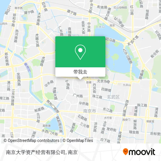 南京大学资产经营有限公司地图