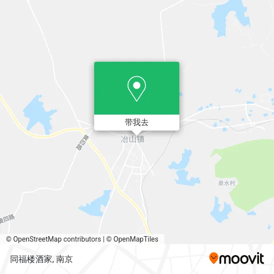 同福楼酒家地图