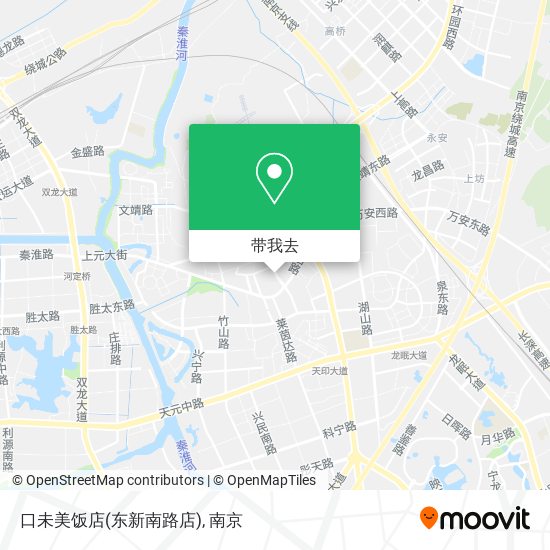 口未美饭店(东新南路店)地图