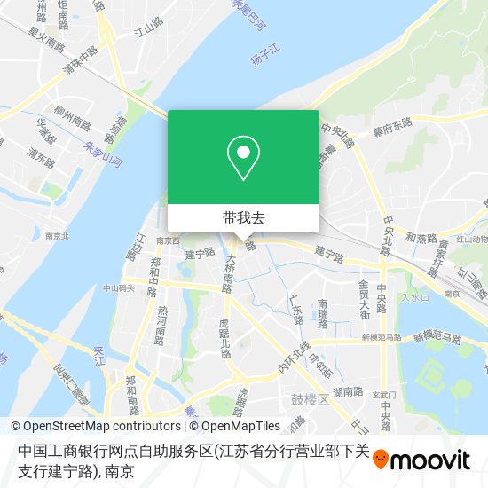 中国工商银行网点自助服务区(江苏省分行营业部下关支行建宁路)地图