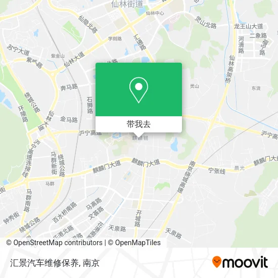 汇景汽车维修保养地图