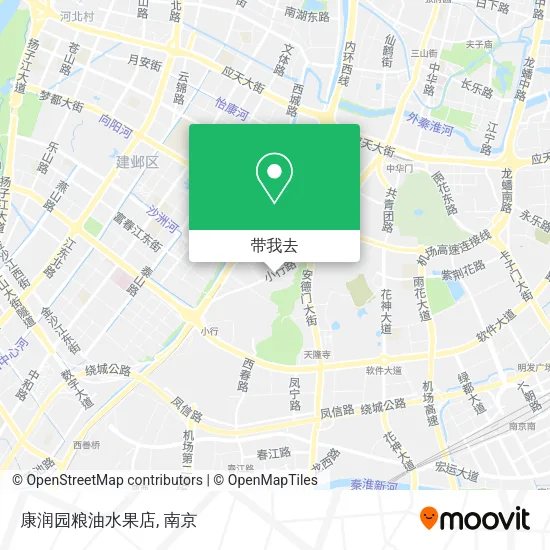 康润园粮油水果店地图