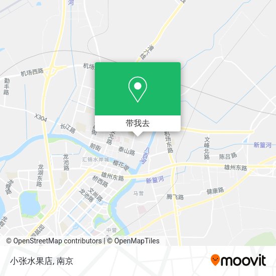 小张水果店地图