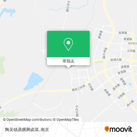 陶吴镇鼎膳興卤菜地图