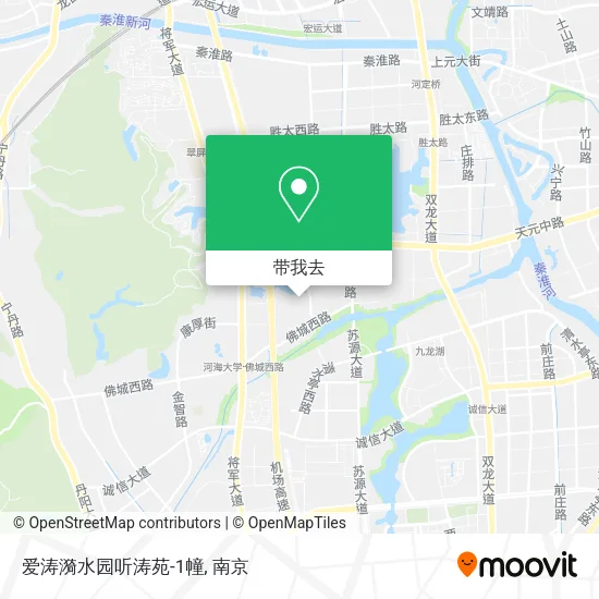 爱涛漪水园听涛苑-1幢地图