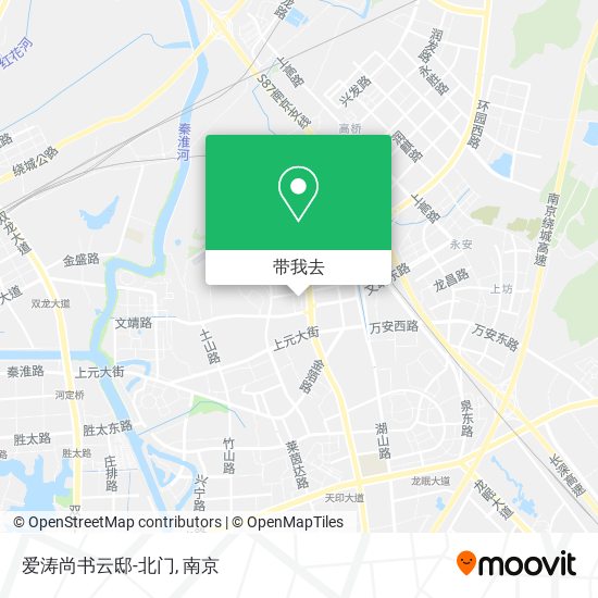 爱涛尚书云邸-北门地图