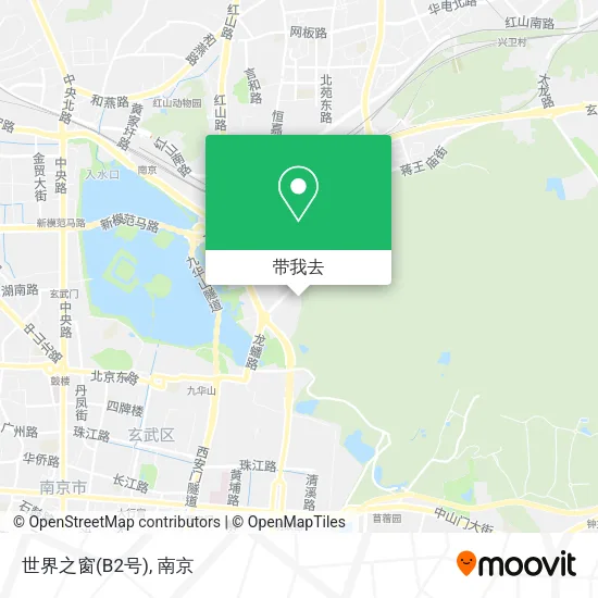 世界之窗(B2号)地图