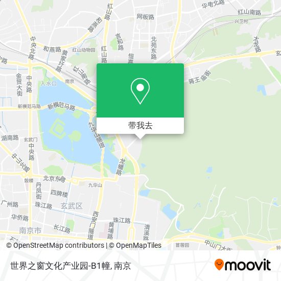 世界之窗文化产业园-B1幢地图