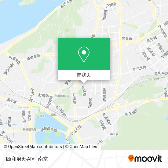 颐和府邸A区地图