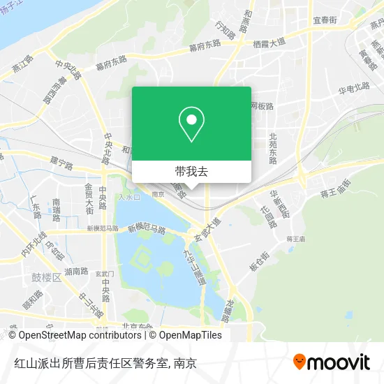 红山派出所曹后责任区警务室地图