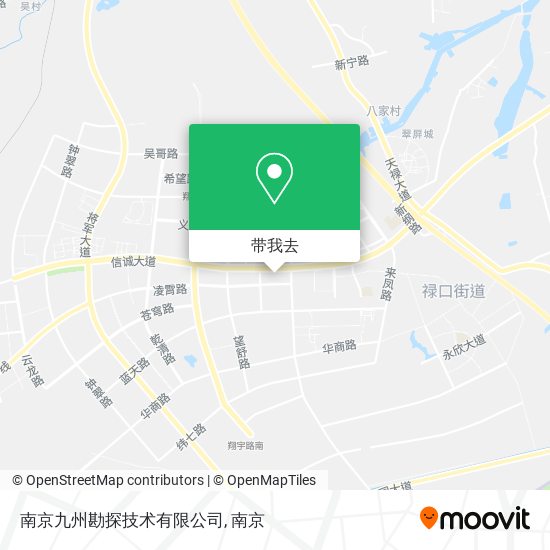 南京九州勘探技术有限公司地图