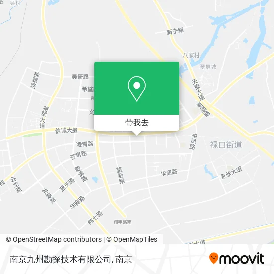南京九州勘探技术有限公司地图