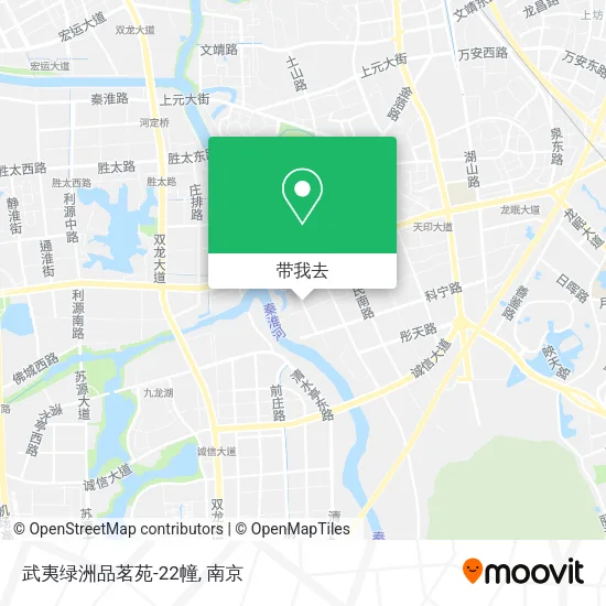 武夷绿洲品茗苑-22幢地图