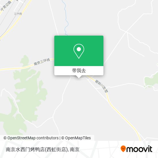 南京水西门烤鸭店(西虹街店)地图