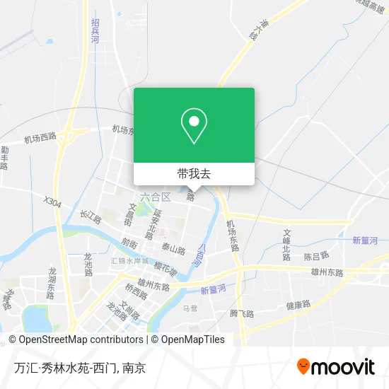 万汇·秀林水苑-西门地图