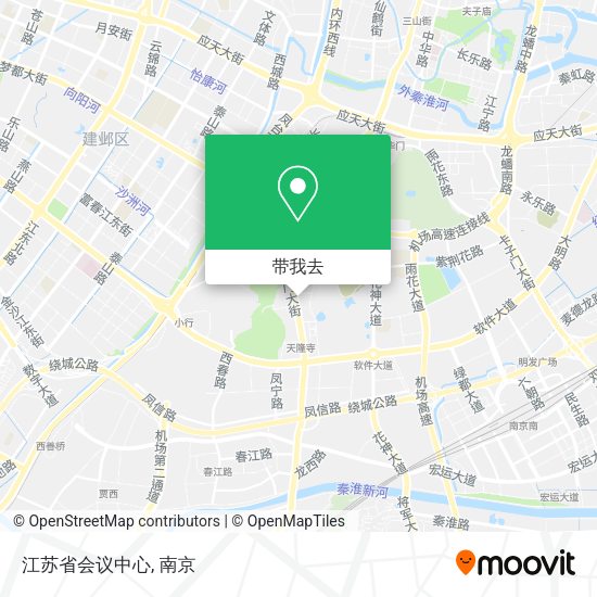 江苏省会议中心地图