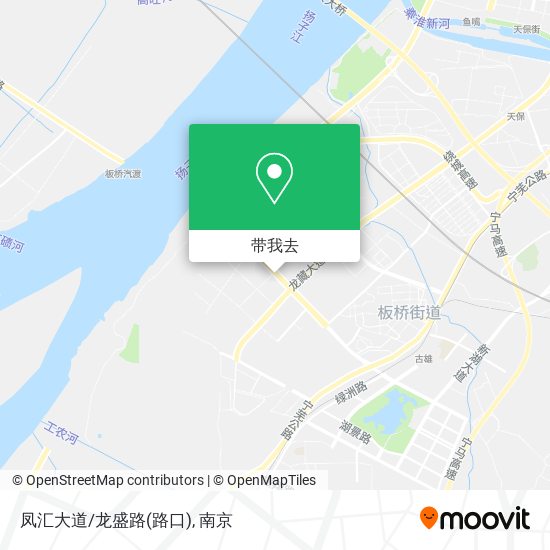 凤汇大道/龙盛路(路口)地图