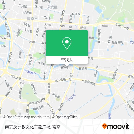 南京反邪教文化主题广场地图