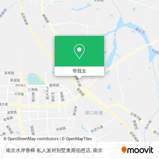南京水岸香樟·私人派对别墅奥斯伯恩店地图