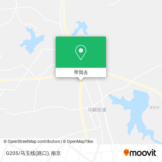 G205/马玉线(路口)地图