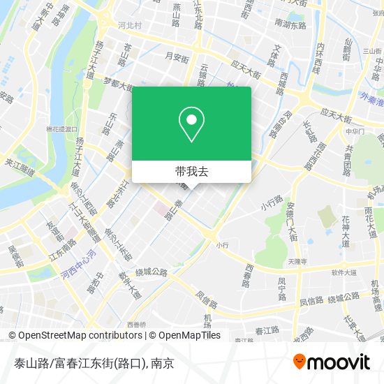 泰山路/富春江东街(路口)地图
