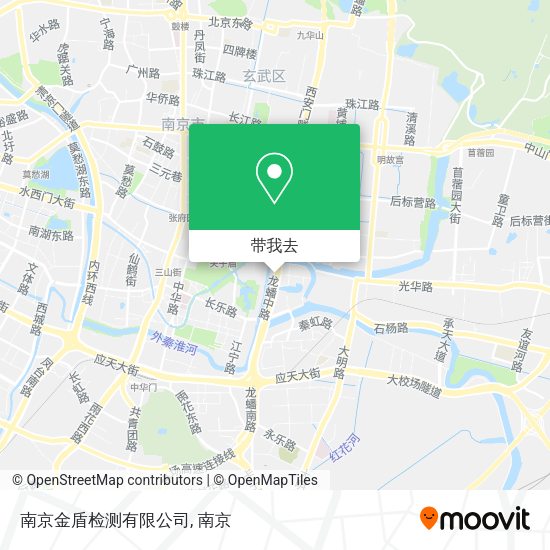 南京金盾检测有限公司地图
