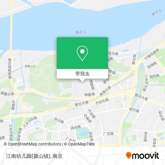 江南幼儿园(摄山镇)地图