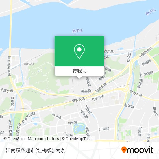 江南联华超市(红梅线)地图
