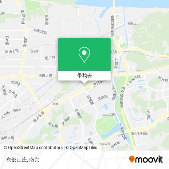东部山庄地图