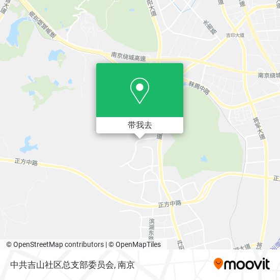 中共吉山社区总支部委员会地图