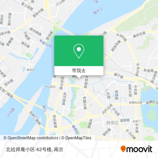 北祖师庵小区-62号楼地图