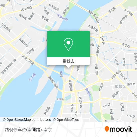 路侧停车位(南通路)地图