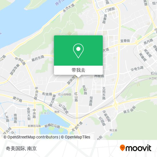 奇美国际地图